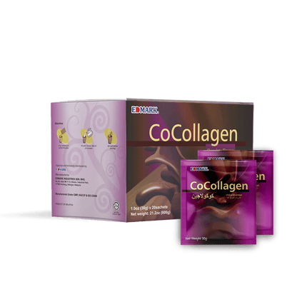 EDMARK's CoCollagen, your delightful companion in promoting skin health and vitality