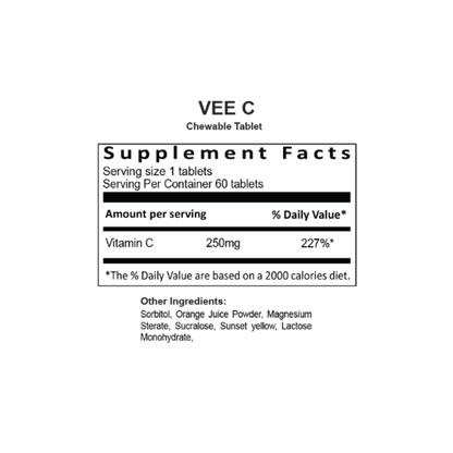 EDLIFE Vee C Chewable
